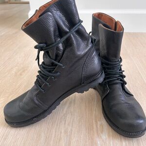 Black Leather Boots